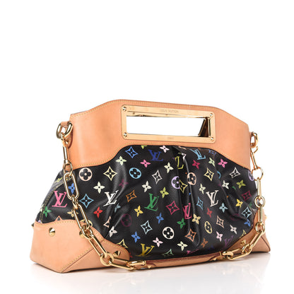 Louis Vuitton Monogram Multicolor Judy GM Black 3 of 10