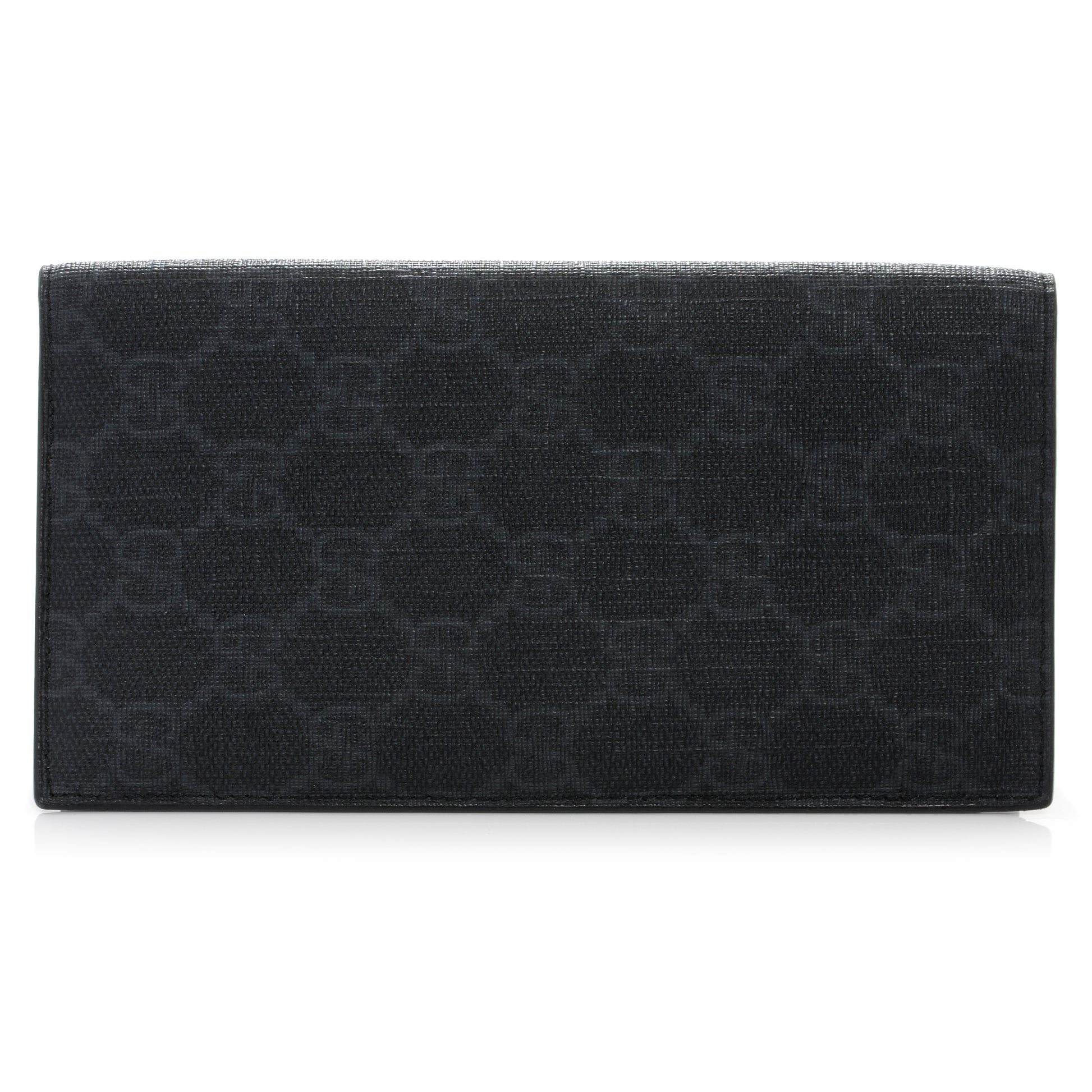 Gucci GG Plus Monogram Checkbook Cover Black 1 of 5