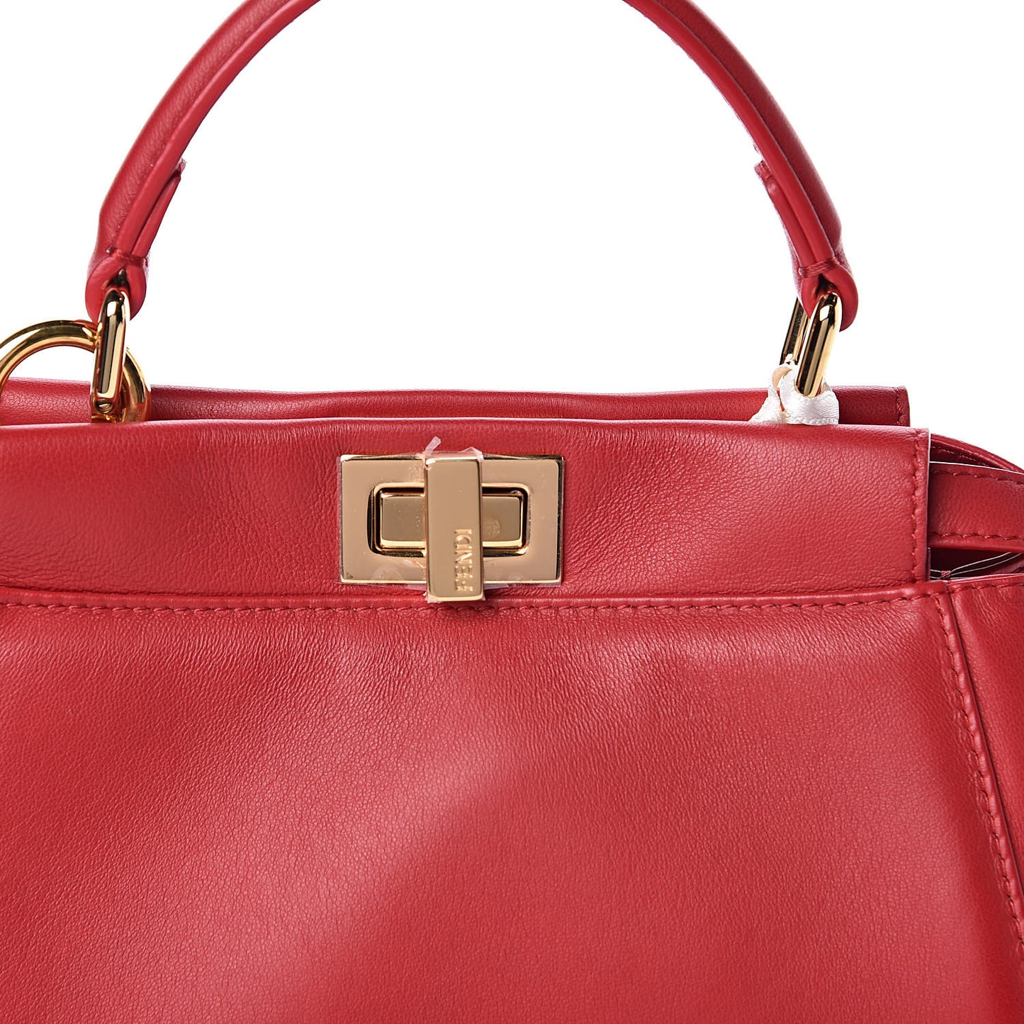 Nappa Mini Peekaboo Iconic Satchel Fragola