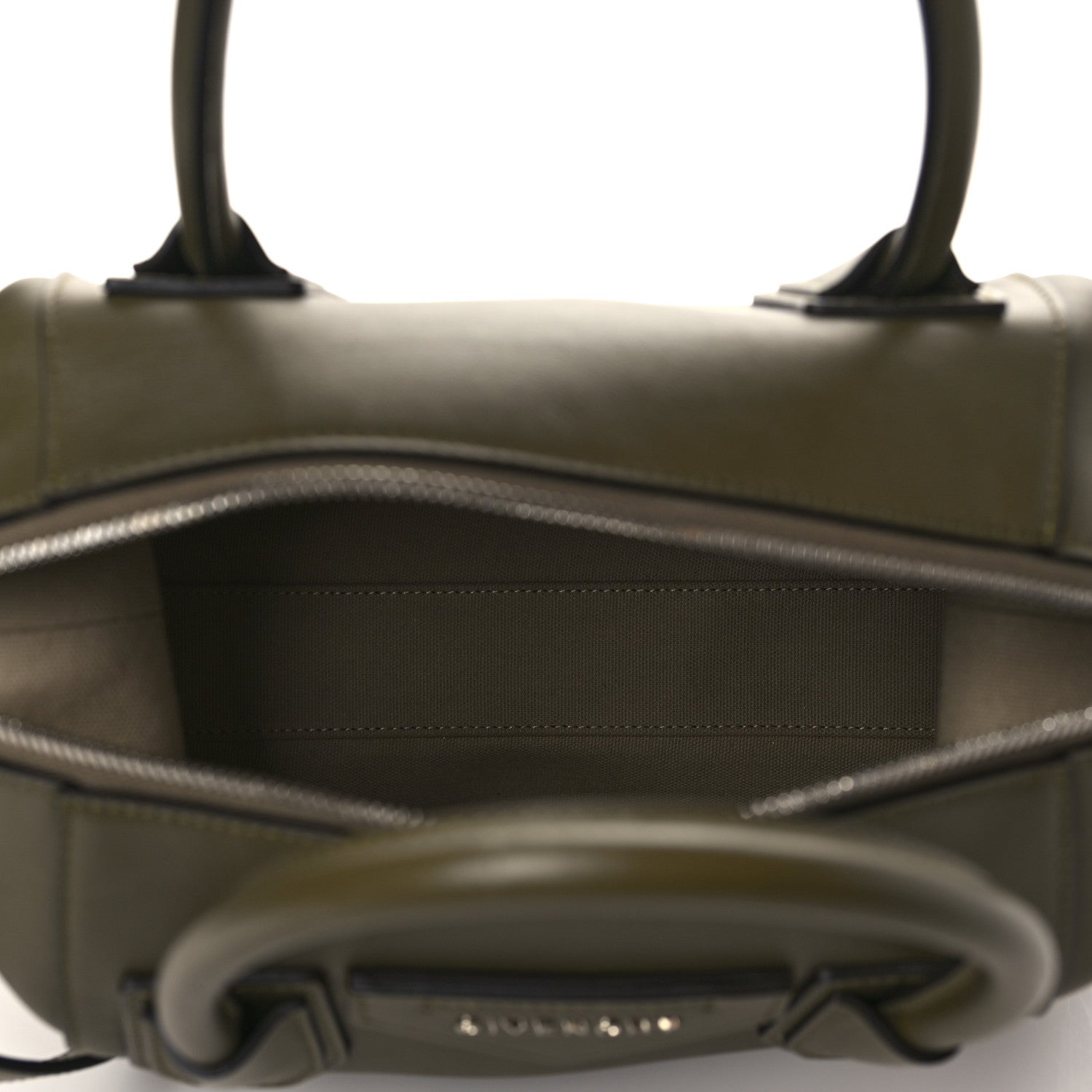 Givenchy Smooth Calfskin Small Soft Antigona Dark Khaki 5 of 8