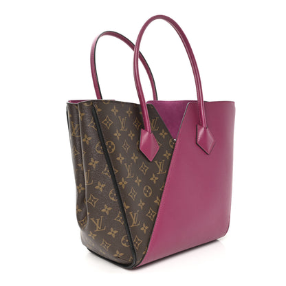 Louis Vuitton Calfskin Monogram Kimono Tote Grape 3 of 9