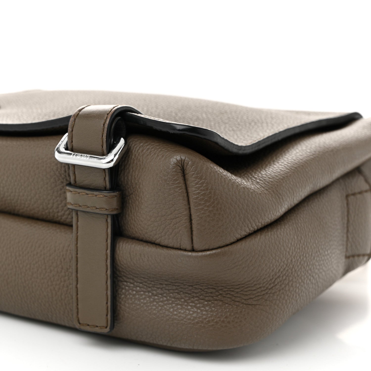 Loewe Soft Grained Calfskin Military Messenger Bag Brown 10 of 12