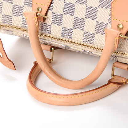 Louis Vuitton Damier Azur Speedy 30 13 of 13