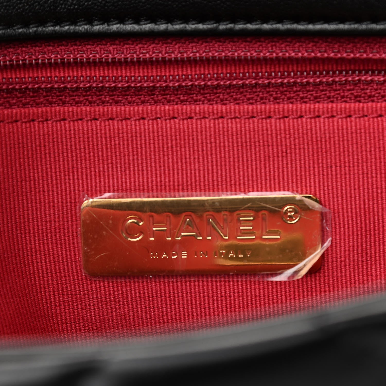 Chanel Lambskin Quilted Medium Chanel 19 Flap Black 7 of 11