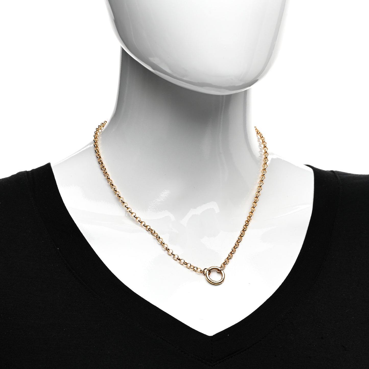 18K Rose Gold Medium Annex Link Necklace