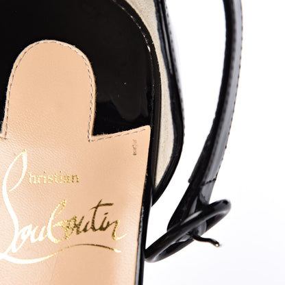 Christian Louboutin Patent Aketata 120 Pumps 36.5 Black 8 of 10
