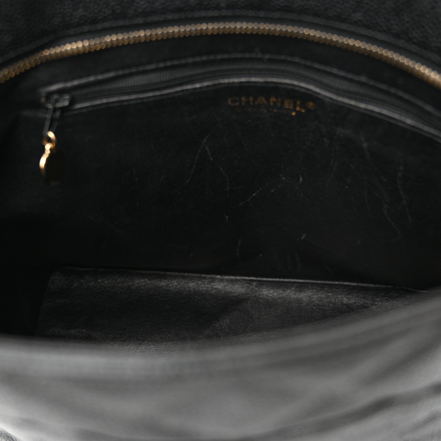 Chanel Caviar Quilted Medallion Tote Black 18 of 20