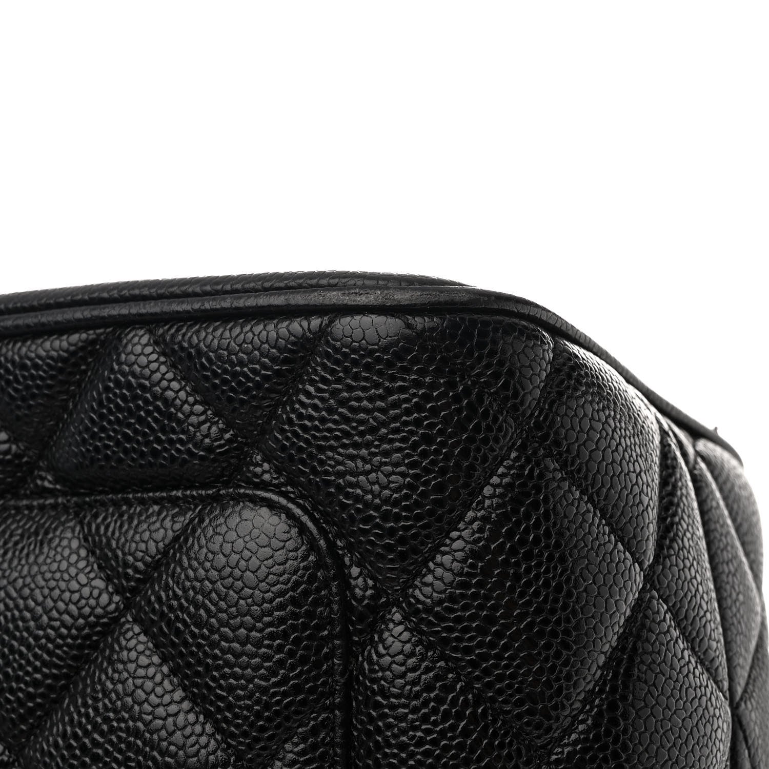 Chanel Caviar Quilted Medallion Tote Black 15 of 16