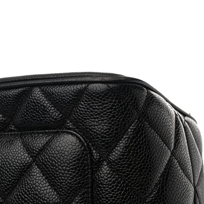 Chanel Caviar Quilted Medallion Tote Black 15 of 16