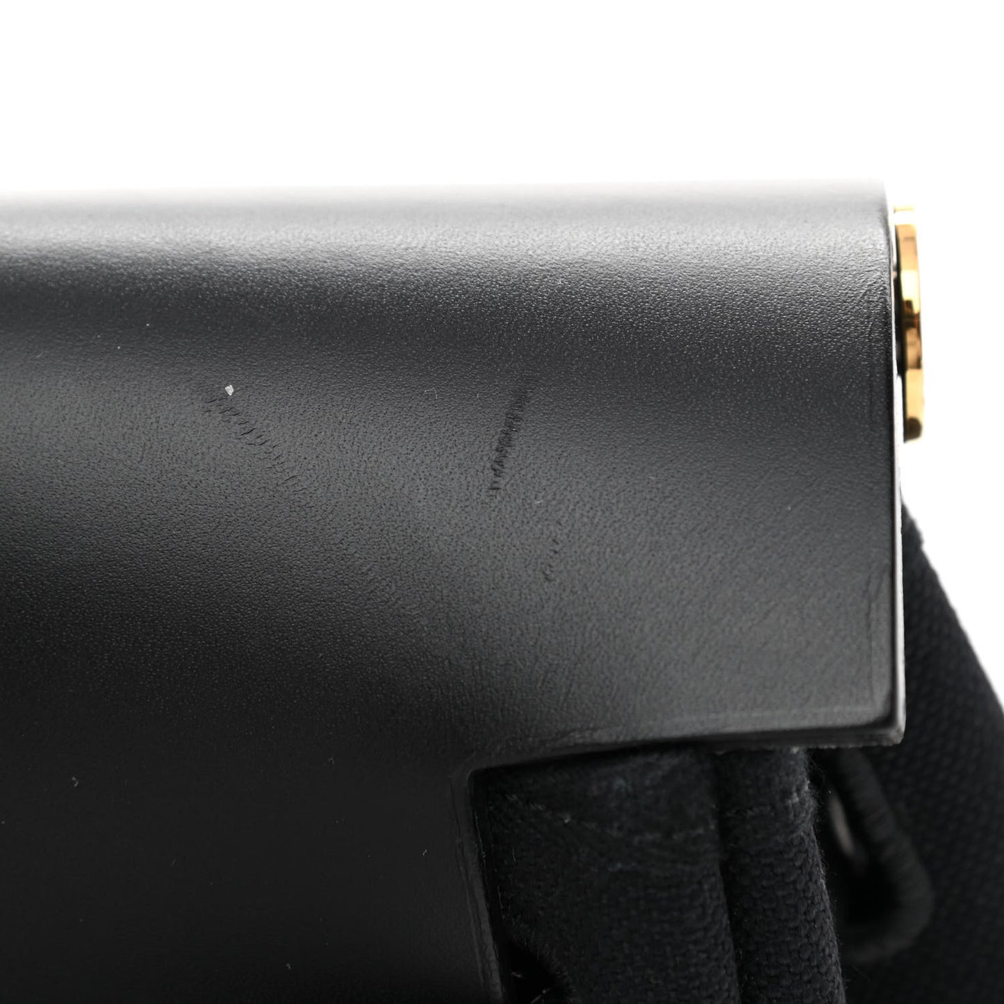Toile Vache Calfskin Herbag 39 MM Black