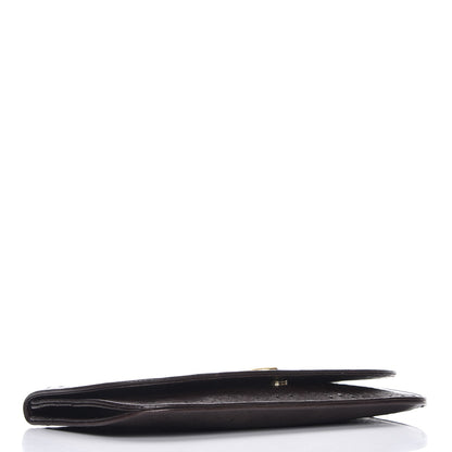 Gucci Ostrich 1973 Clutch Cocoa Brown 4 of 7