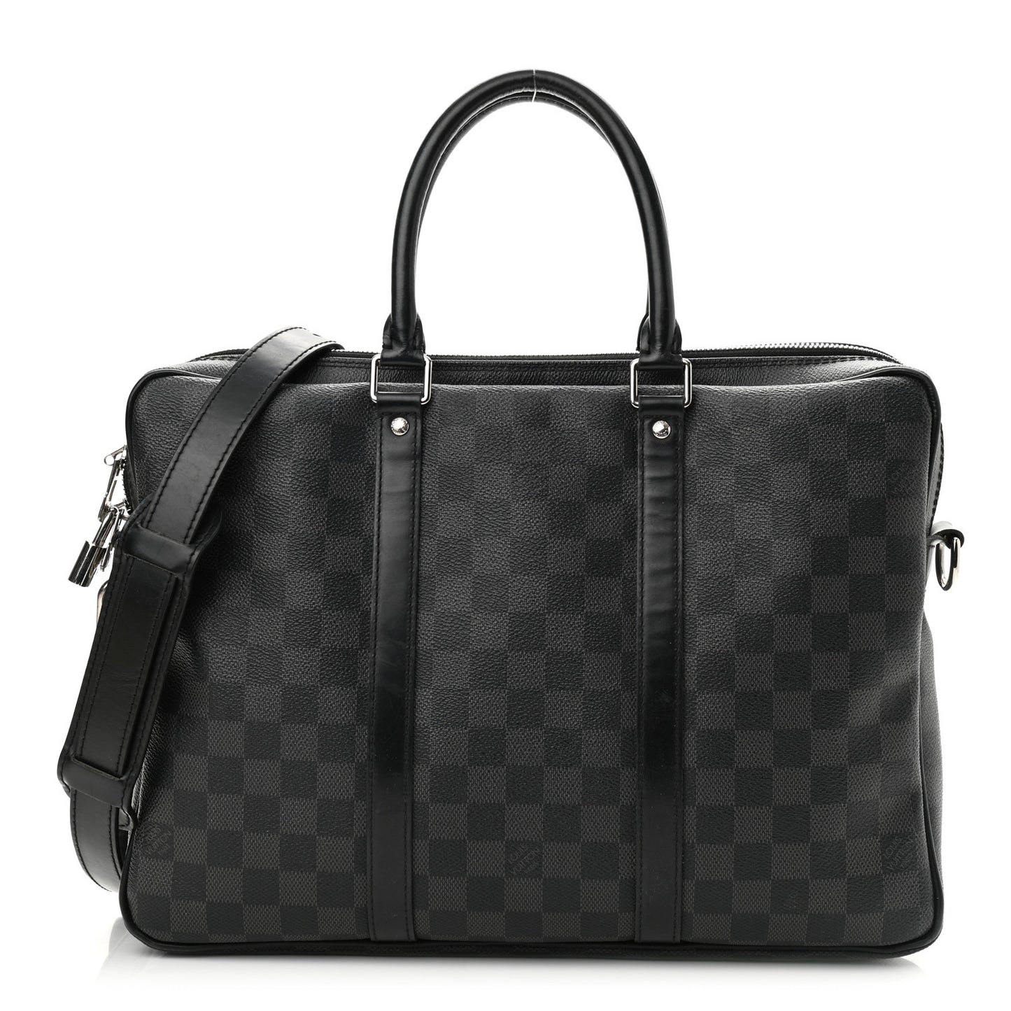 Damier Graphite Porte Documents Voyage PM