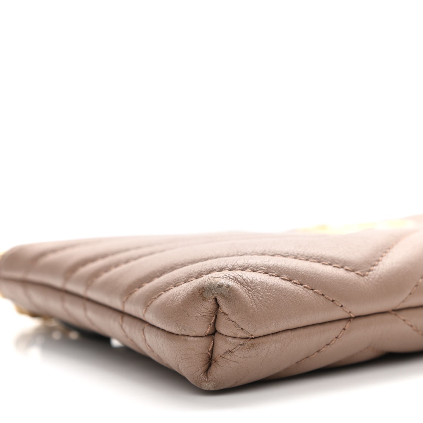 Calfskin Matelasse Mini GG Marmont Chain Bag Porcelain Rose