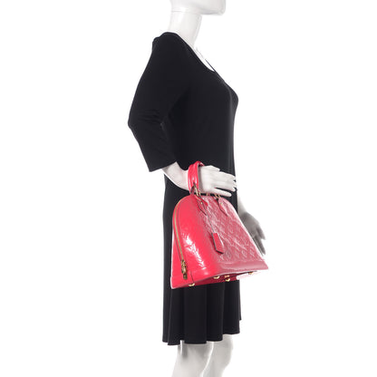 Louis Vuitton Vernis Alma PM Hot Pink 2 of 8