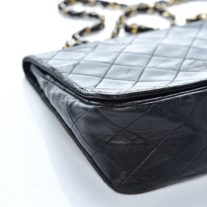 Chanel Lambskin Quilted Small Single Flap Black 9 of 26