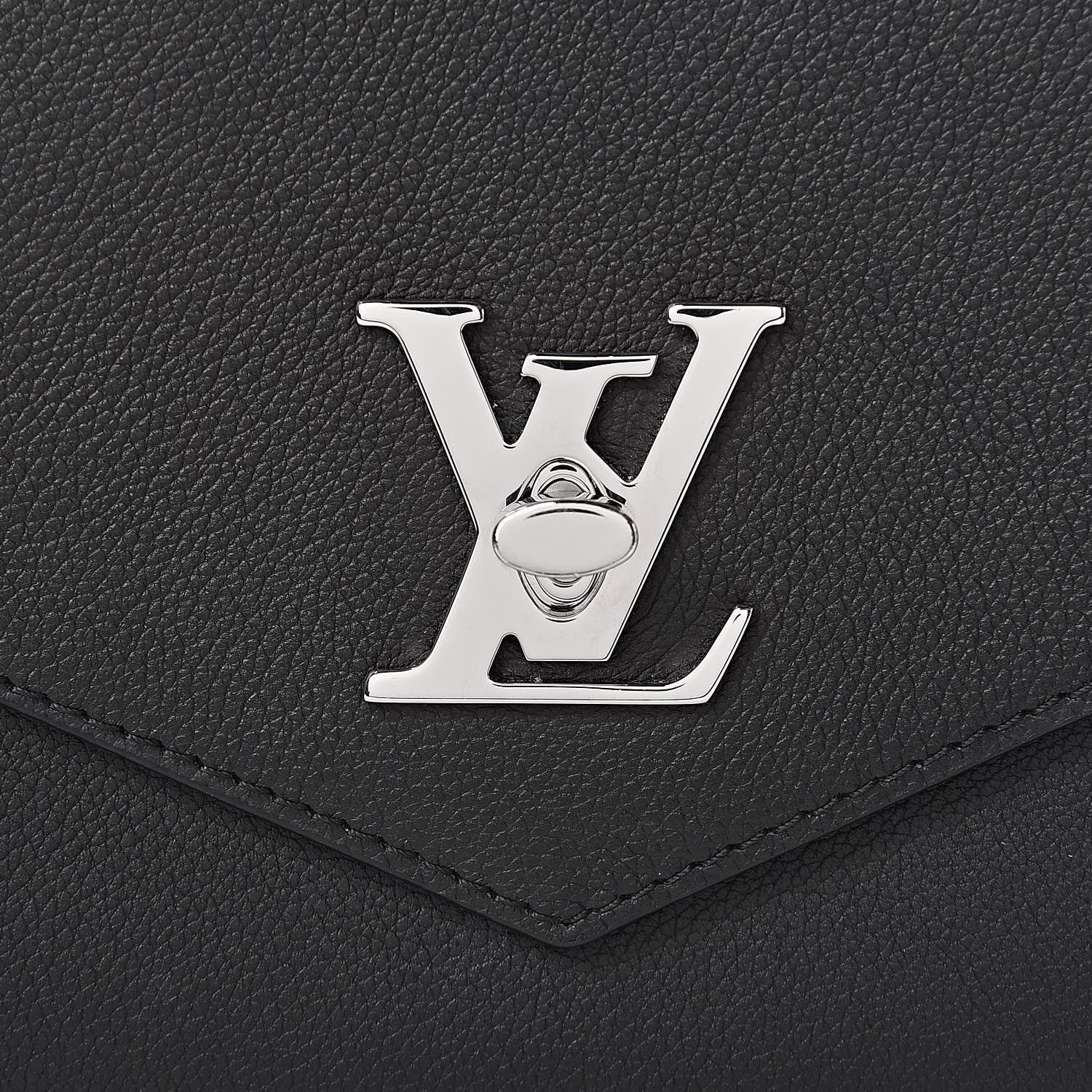 Louis Vuitton Soft Calfskin My Lockme Chain Bag BB Black 7 of 9
