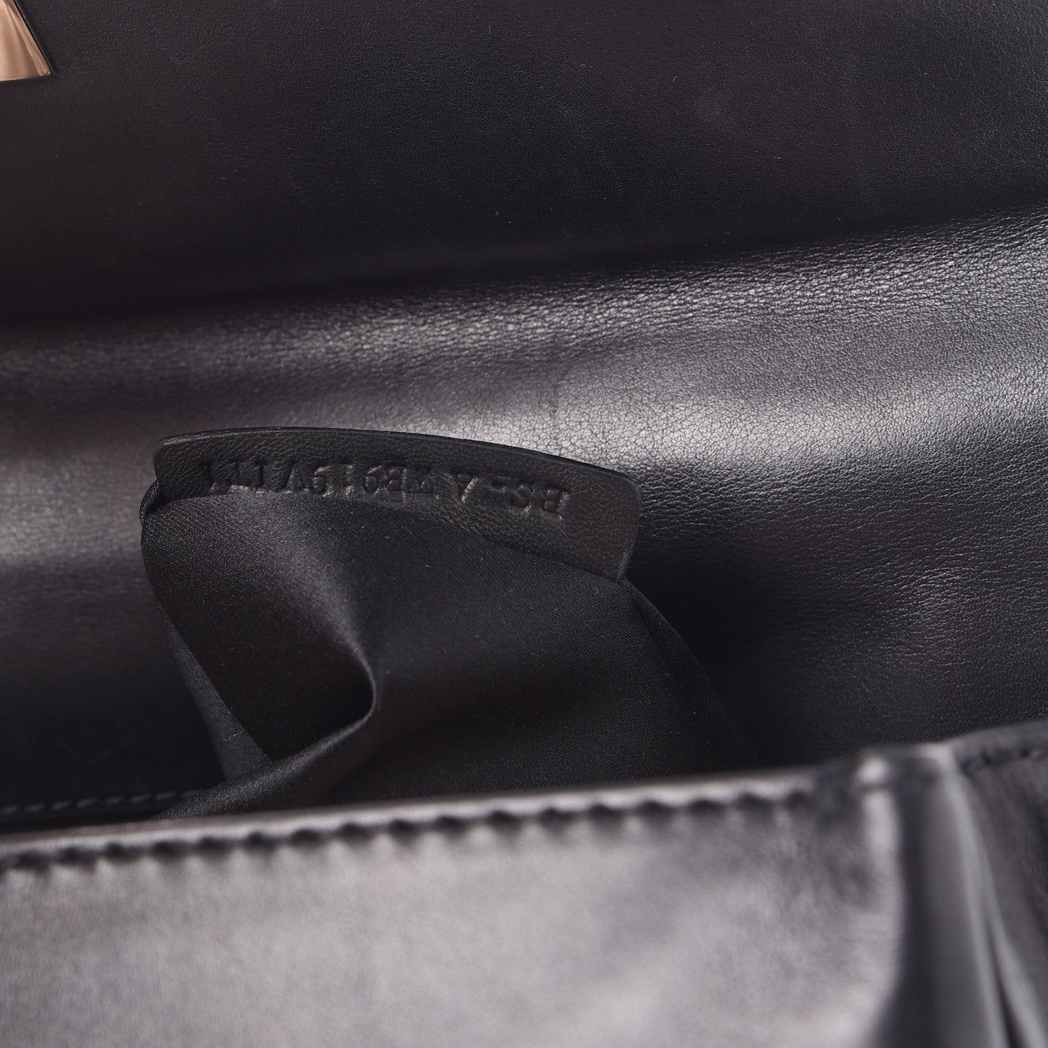 Valentino Garavani Vitello Large Rockstud Single Handle Flap Satchel Black 7 of 15