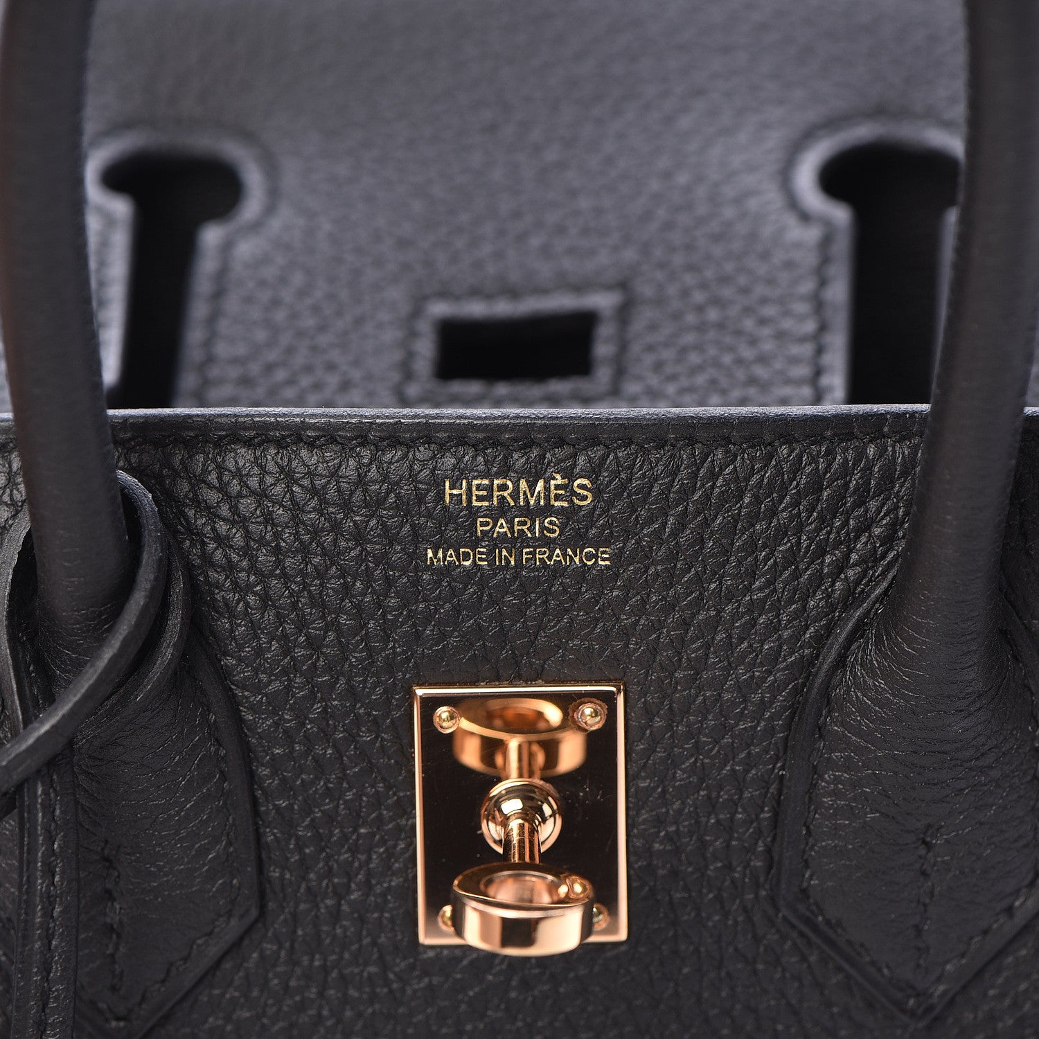 Hermes Togo Birkin 25 Black 24 of 34