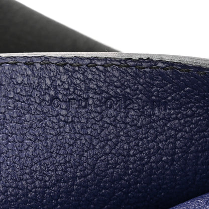 Hermes Taurillon Novillo Chain Opli 24 Black Bleu Encre 7 of 10