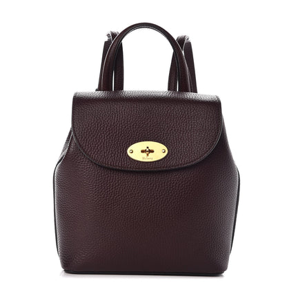 Mulberry Classic Grain Calfskin Mini Bayswater Backpack Oxblood 1 of 14