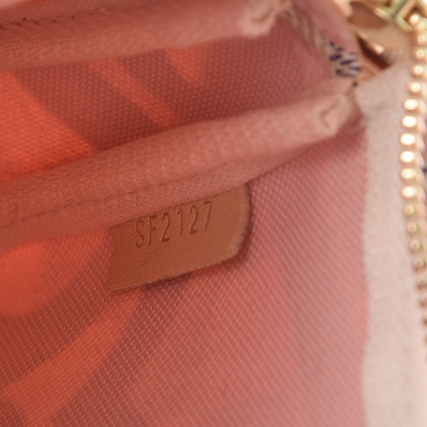 Louis Vuitton Damier Azur Tahitienne Mini Pochette Accessories 7 of 8