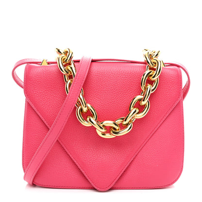 Bottega Veneta Calfskin Mount Envelope Bag Pink 1 of 10