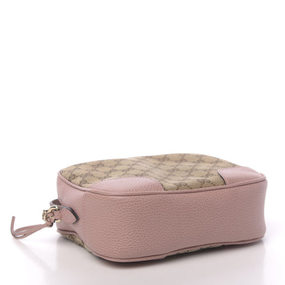 Gucci Monogram Mini Bree Messenger Bag Beige Soft Pink 4 of 11
