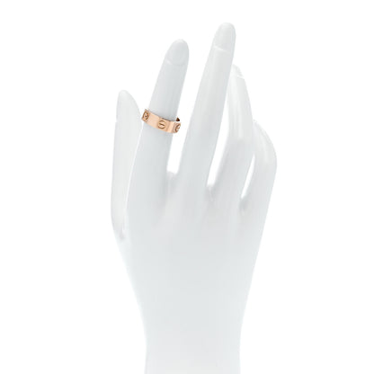 Cartier 18K Pink Gold 5.5mm LOVE Ring 50 5.25 2 of 5