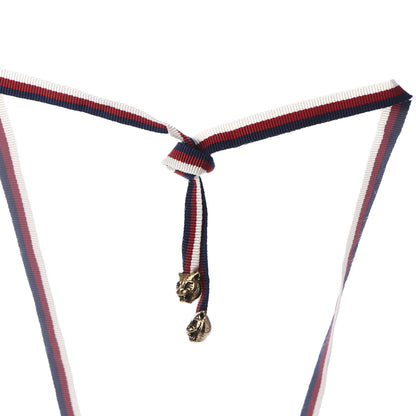 Gucci Crystal Pearl GG Sylvie Bee Necklace 5 of 7