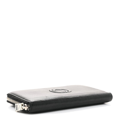 Gucci Pebbled Calfskin Soho Zip Around Wallet Black 4 of 7