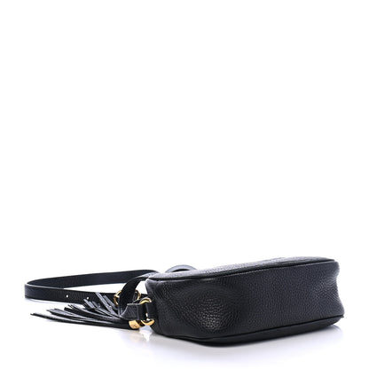 Gucci Pebbled Calfskin Mini Soho Disco Bag Black 3 of 4