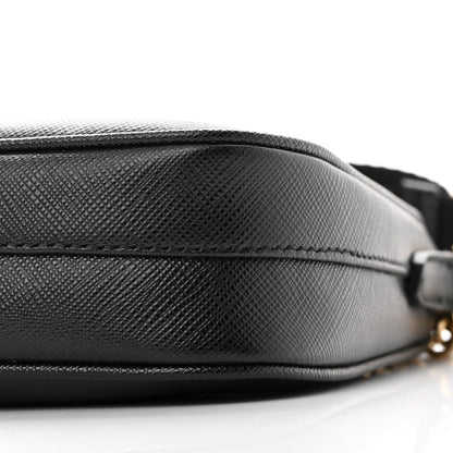 Prada Saffiano Lux Mini Shoulder Bag Black 8 of 8