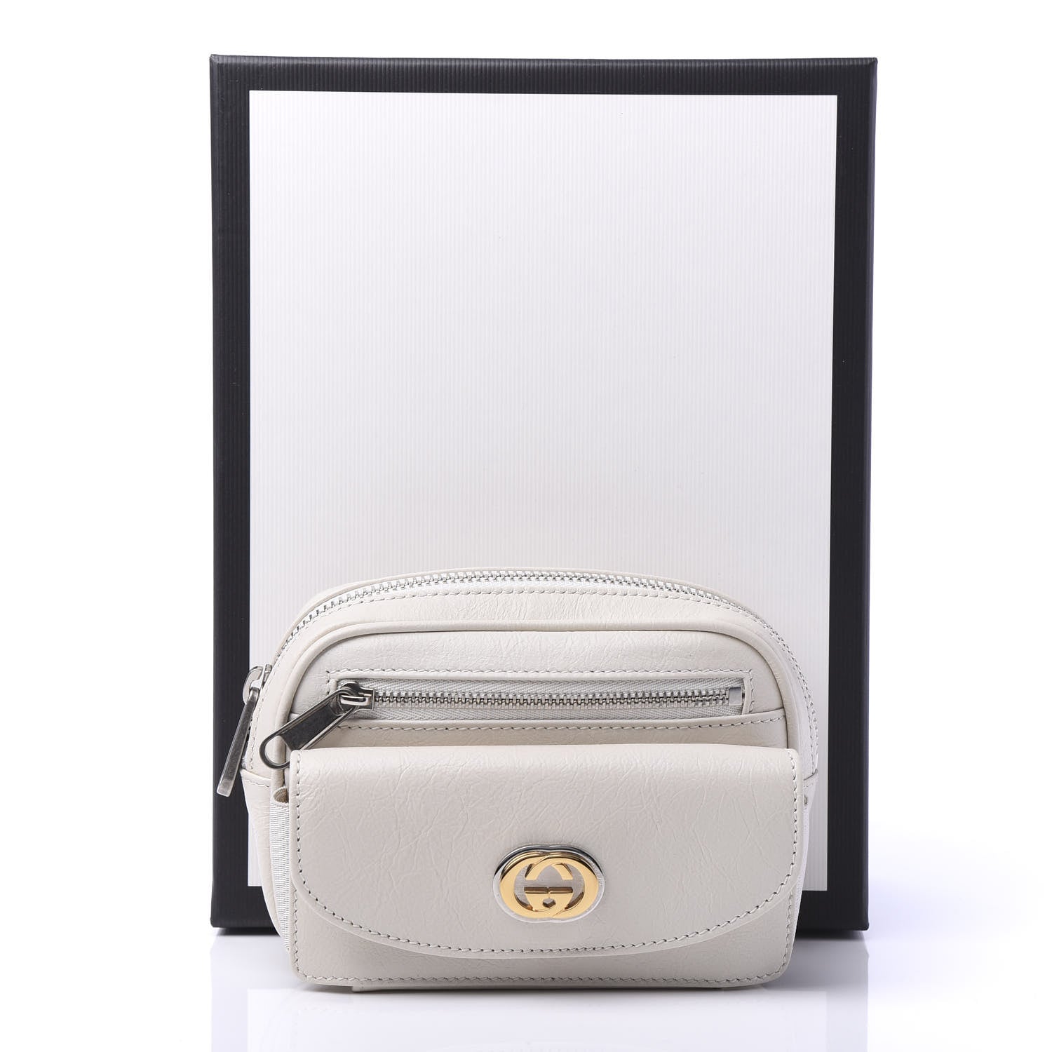 Gucci Fluffy Calfskin Mini Morpheus Belt Bag 90 36 White 11 of 11