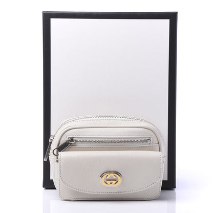 Gucci Fluffy Calfskin Mini Morpheus Belt Bag 90 36 White 11 of 11