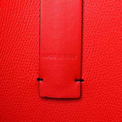 Christian Louboutin Patent Calfskin Small Oh Xtian Cabata Tote Red 8 of 13