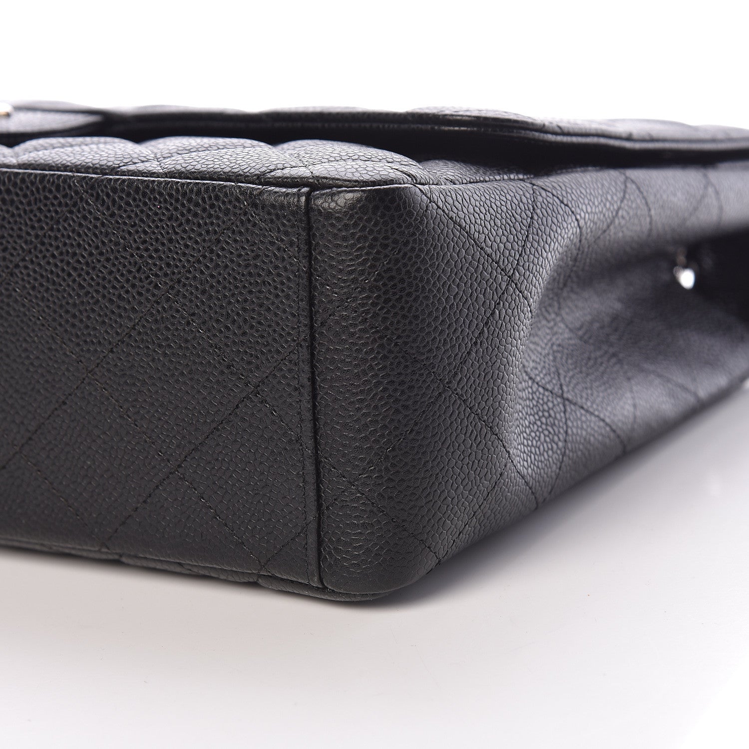 Chanel Caviar Quilted Maxi Single Flap Black 10 of 11