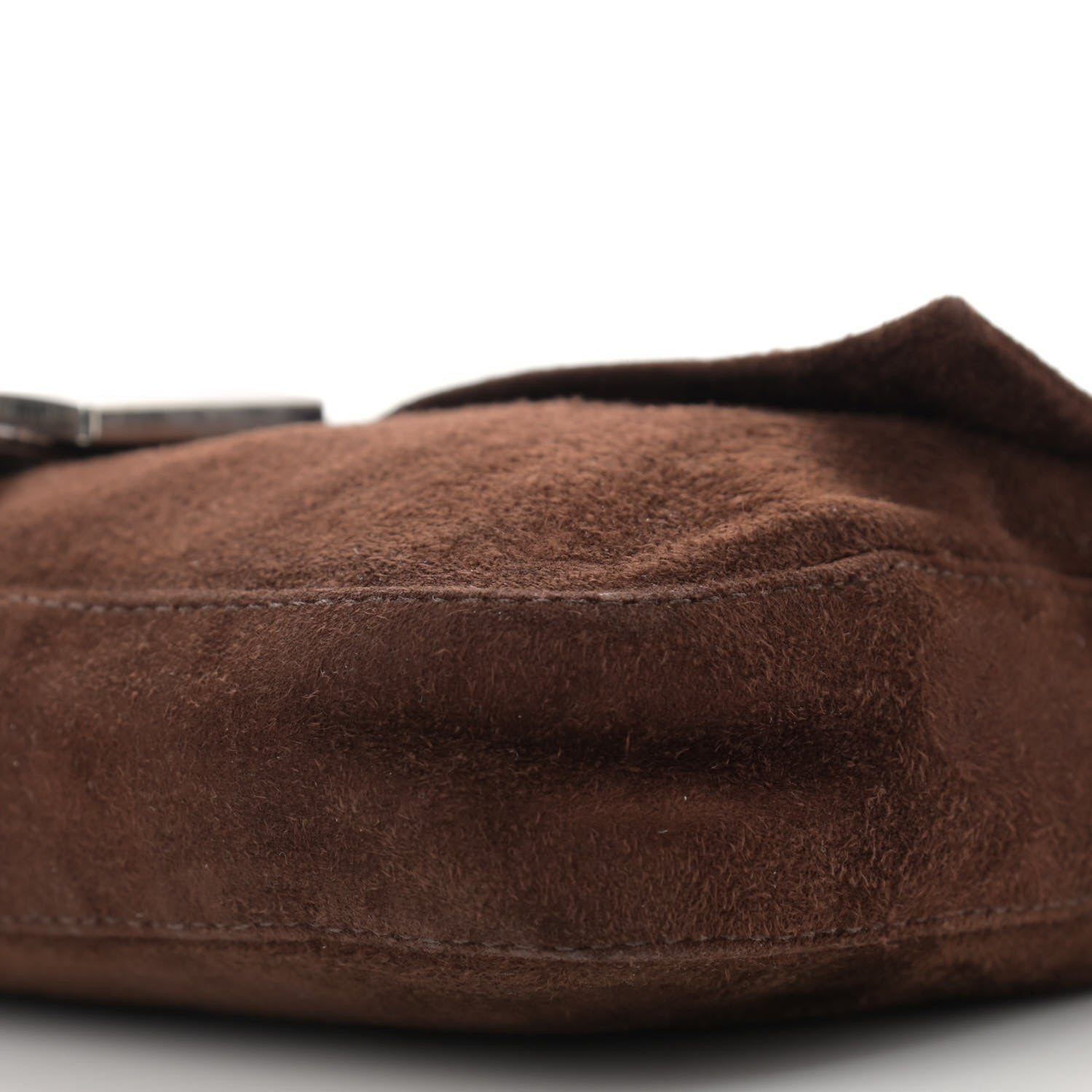 Fendi Suede Baguette Brown 10 of 13