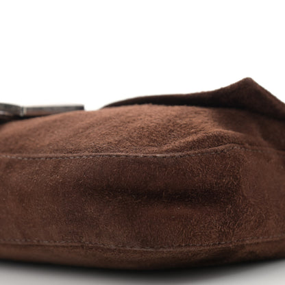 Fendi Suede Baguette Brown 10 of 13