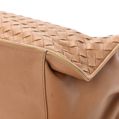 Bottega Veneta Nappa Intrecciato Shoulder Bag Camel 10 of 19