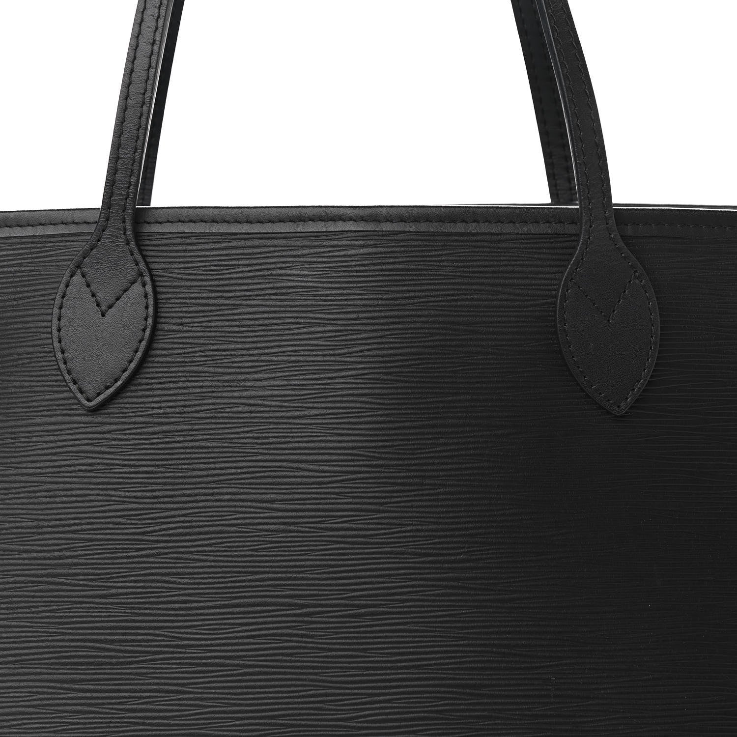 Louis Vuitton Epi Neverfull MM Black 8 of 12