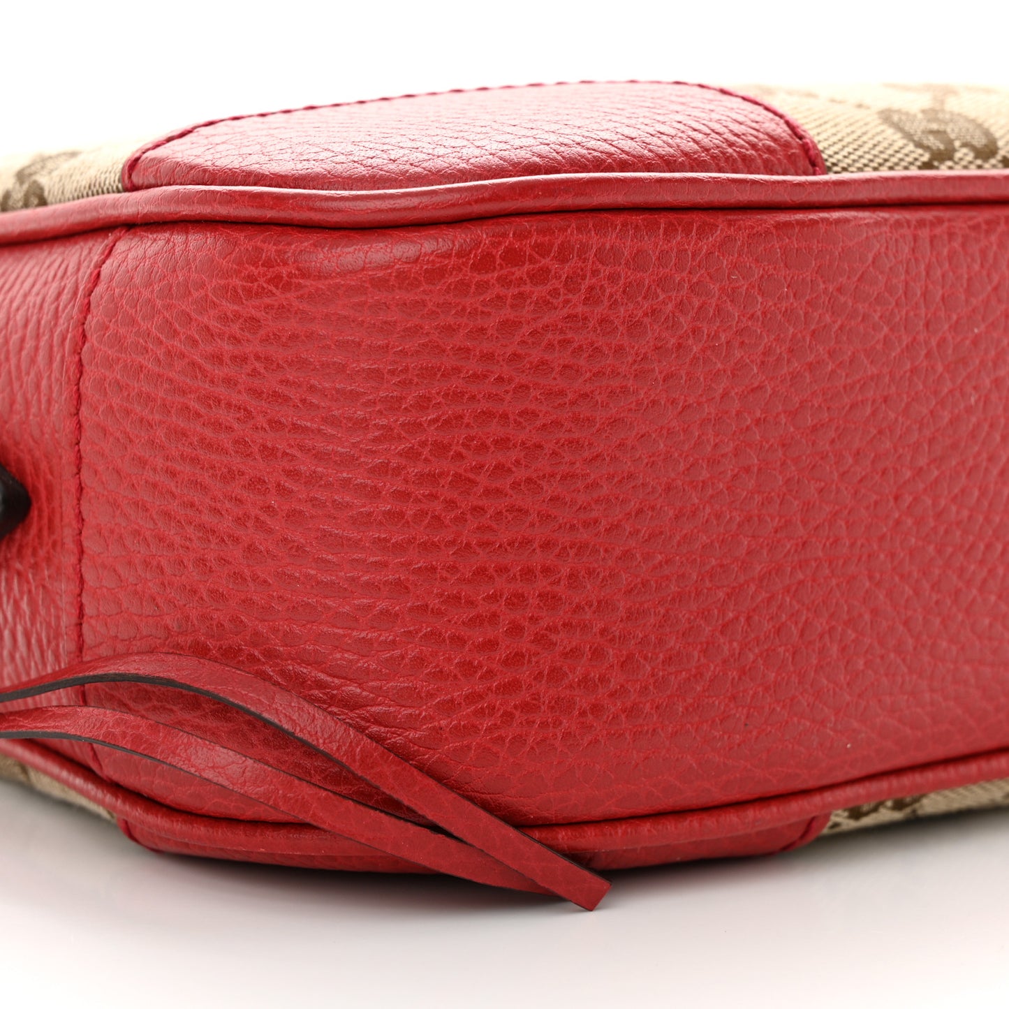 Monogram Mini Bree Messenger Bag Red