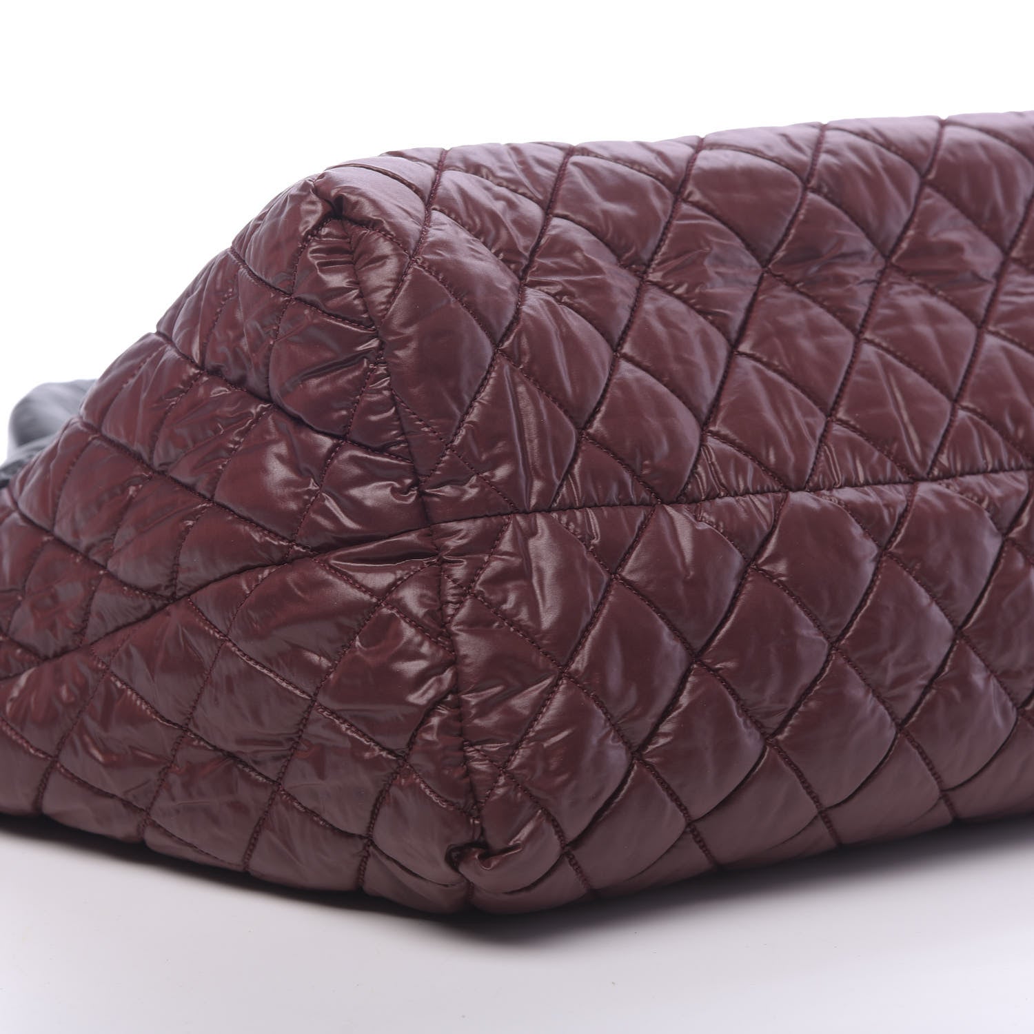 Chanel Nylon Quilted Medium Coco Cocoon Reversible Tote Black 16 of 19