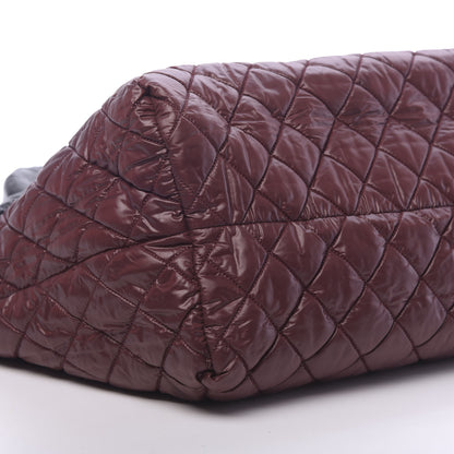Chanel Nylon Quilted Medium Coco Cocoon Reversible Tote Black 16 of 19