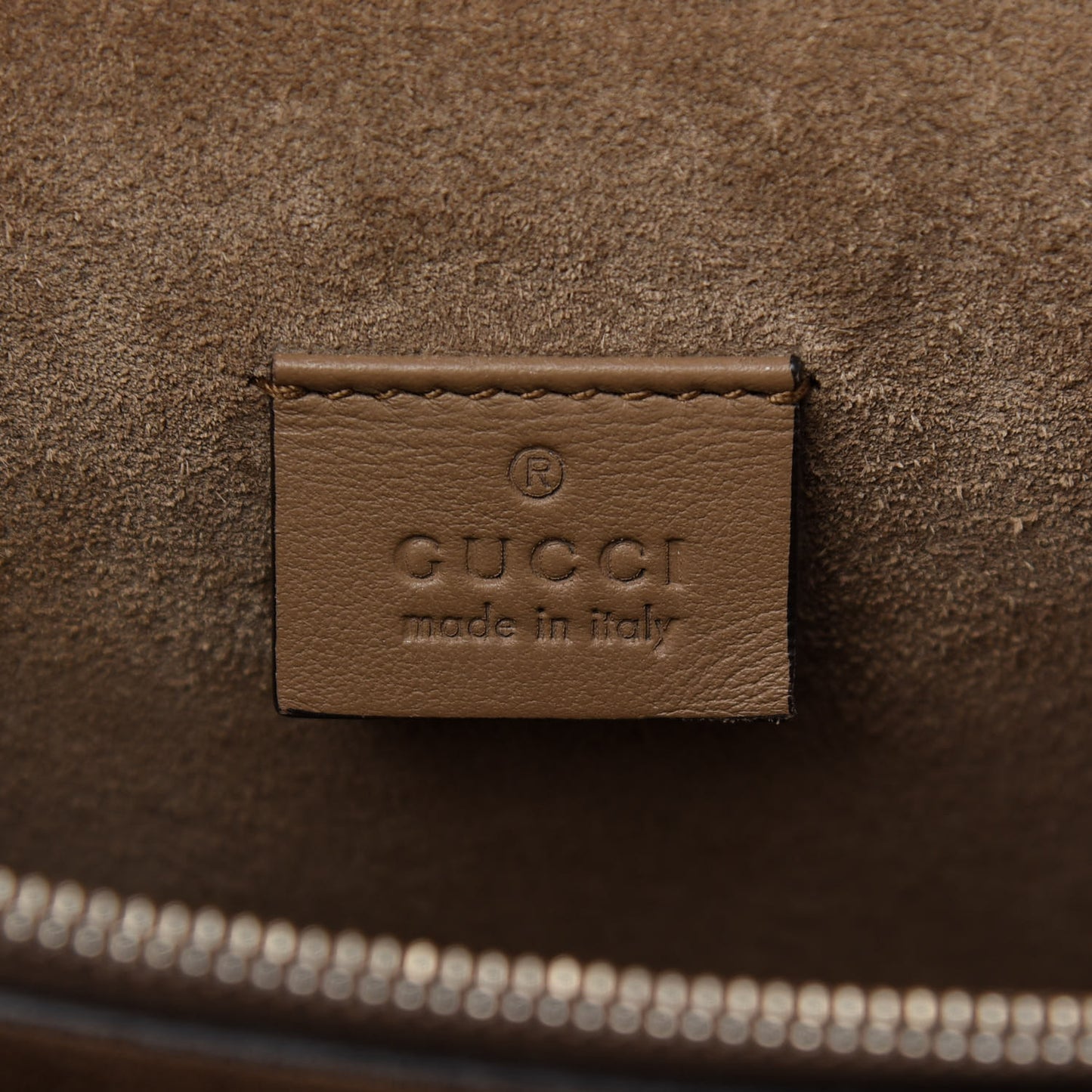 GG Supreme Monogram Medium Dionysus Shoulder Bag Taupe