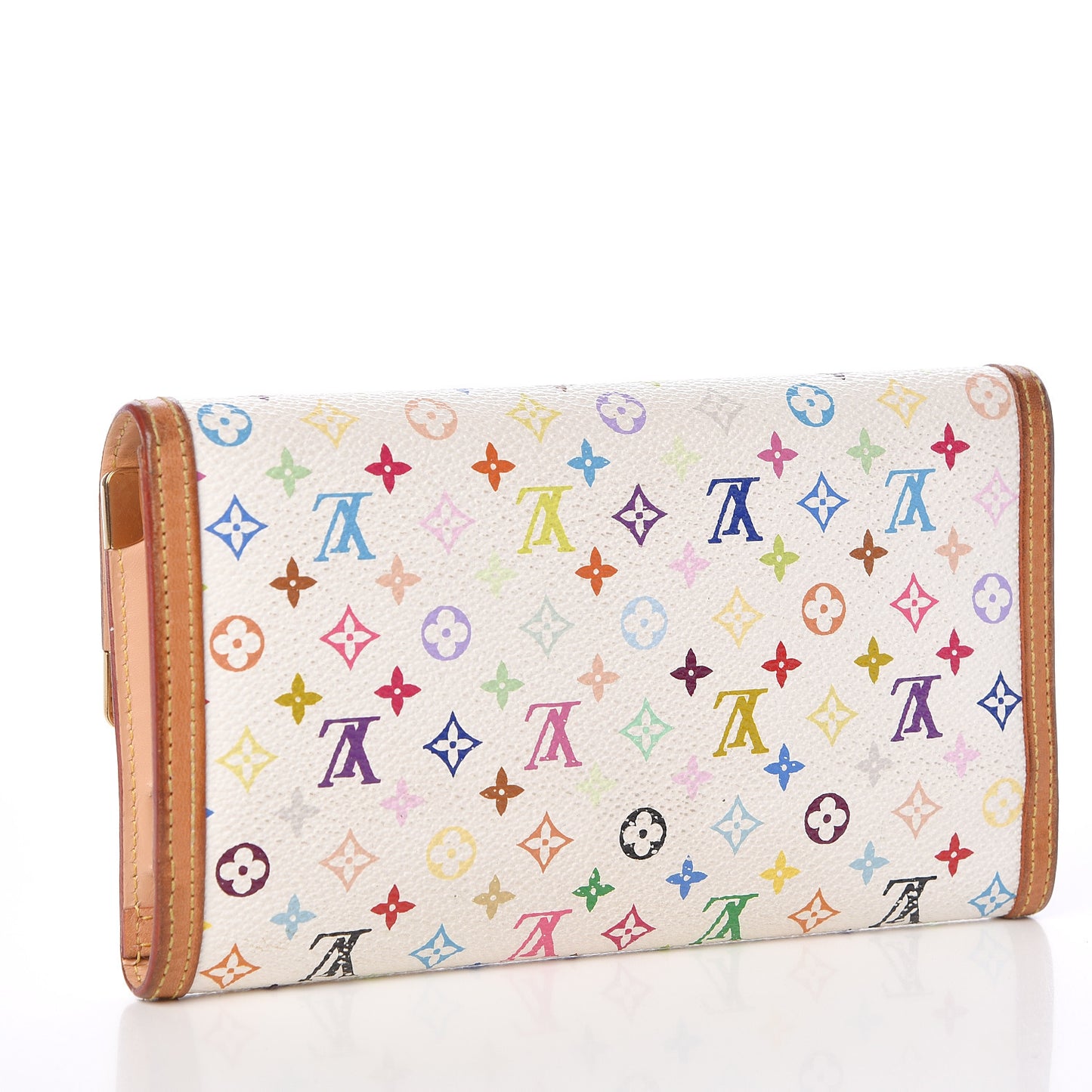Monogram Multicolor Porte Tresor International Wallet White