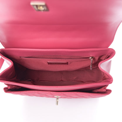 Chanel Lambskin Quilted Lovely Day Backpack Pink 4 of 9