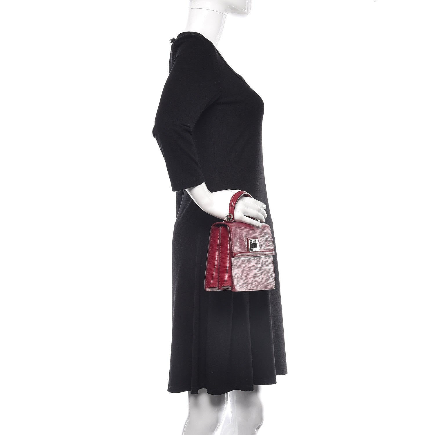 Louis Vuitton Epi Sevigne PM Fuchsia 2 of 10