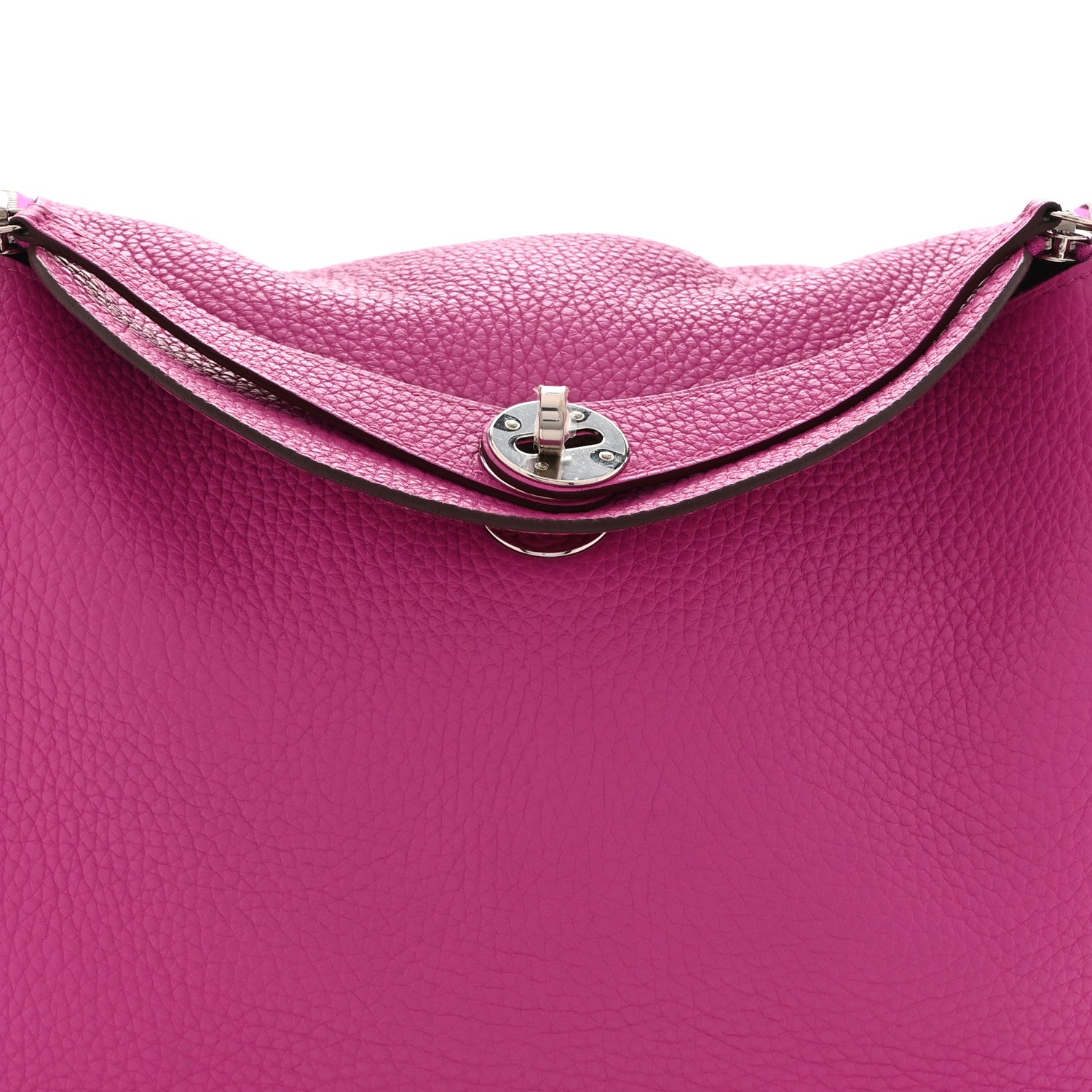 Hermes Taurillon Clemence Lindy 30 Magnolia 8 of 10