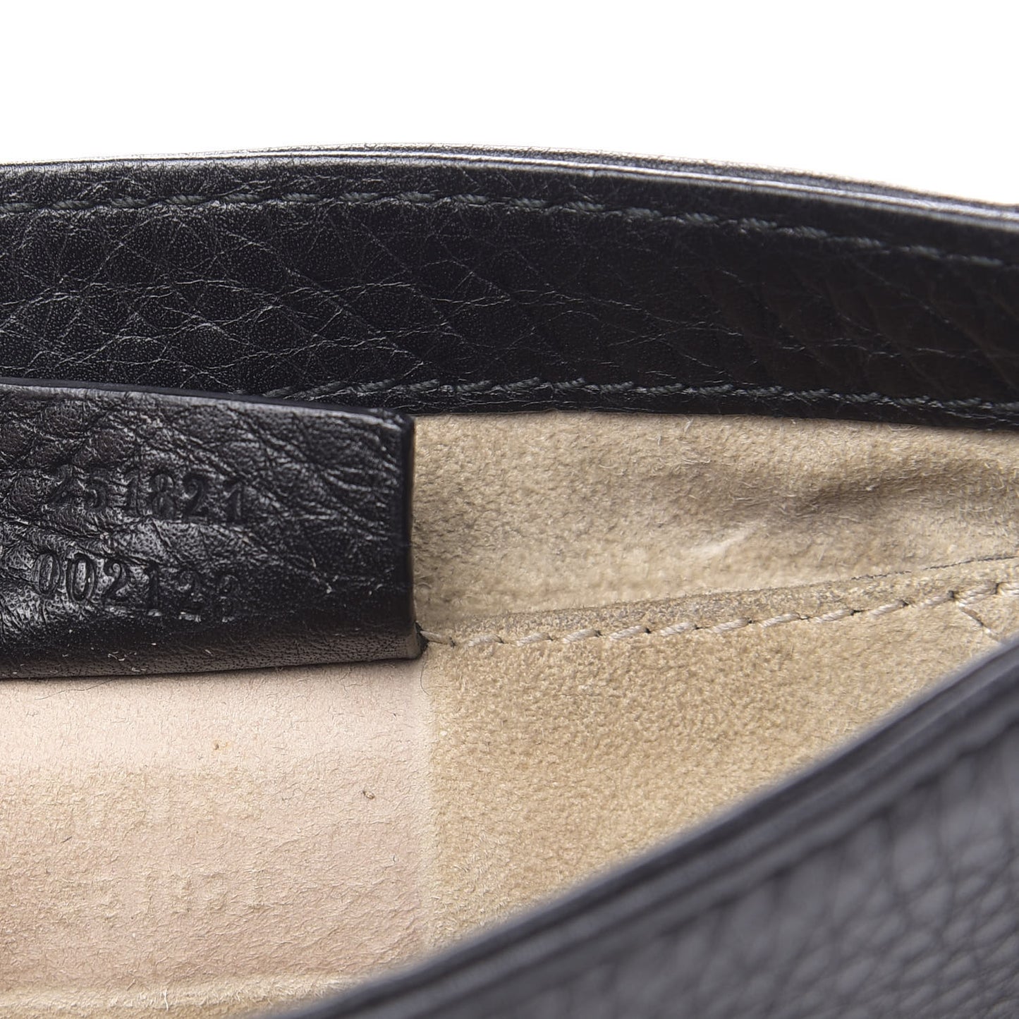 Pebbled Calfskin Small 1973 Chain Shoulder Bag Black