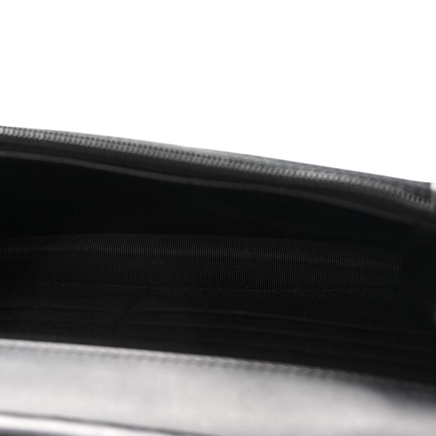 Aged Calfskin Lucky Charms Casino 2.55 Reissue Wallet on Chain WOC Black